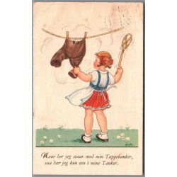 Kjerulff, Anker - Naar jeg staar .. - Stender Serie 2094 - Brugt