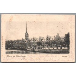 Hilsen fra Kj�benhavn - B�rsen - Postkort - Brugt