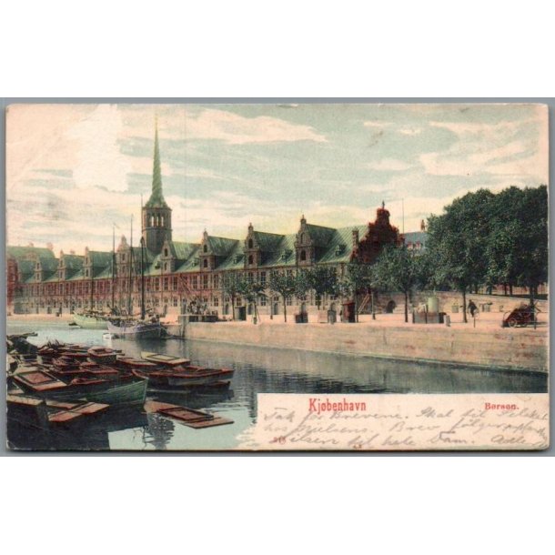 Kj�benhavn - B�rsen - Postkort - Brugt