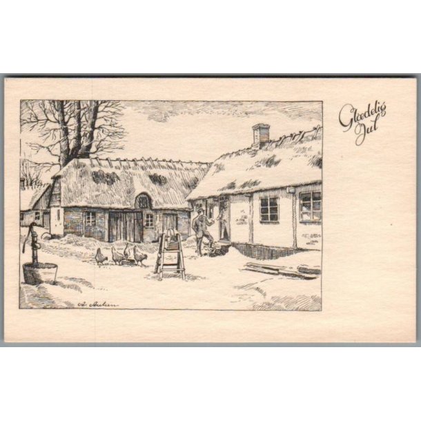 Axelsen - Gldelig Jul - Stender Serie 806 - Ubrugt