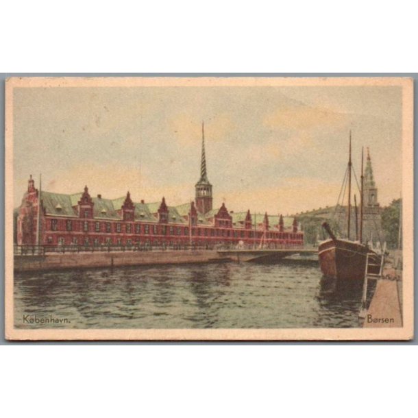 K�benhavn - B�rsen - Postkort - Brugt