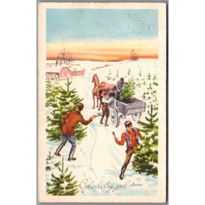 Axelsen - Gldelig Jul - Serie 69 - Brugt