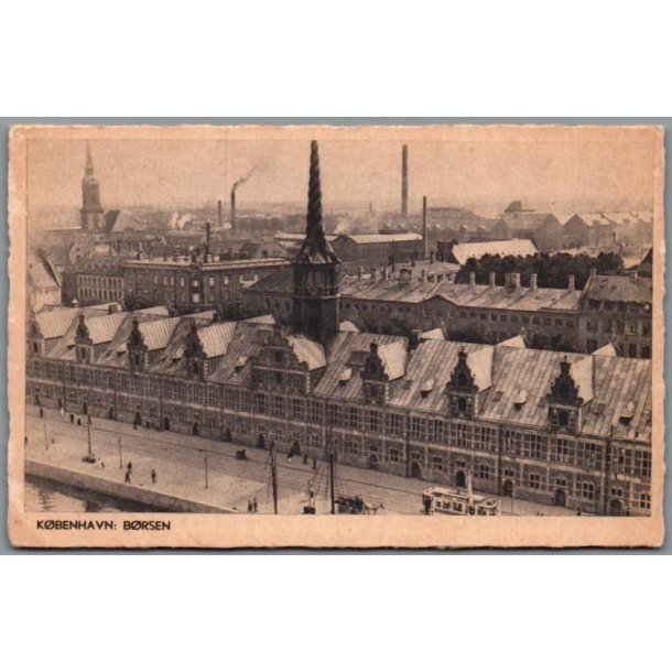 K�benhavn - B�rsen - Postkort - Brugt