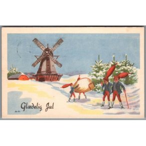 Axelsen - Gldelig Jul - Serie 743 - Brugt
