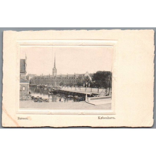 B�rsen - K�benhavn - Postkort - Ubrugt