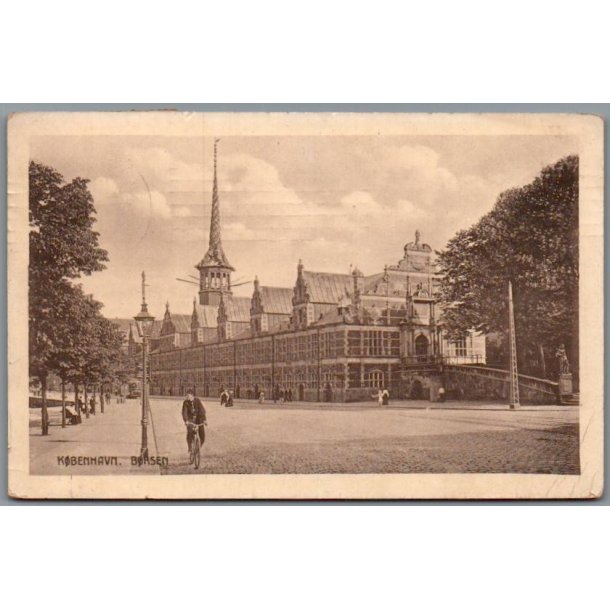 K�benhavn - B�rsen - Postkort - Brugt