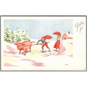 Axelsen - Gldelig Jul - Rudolf Olsen u/n - Brugt