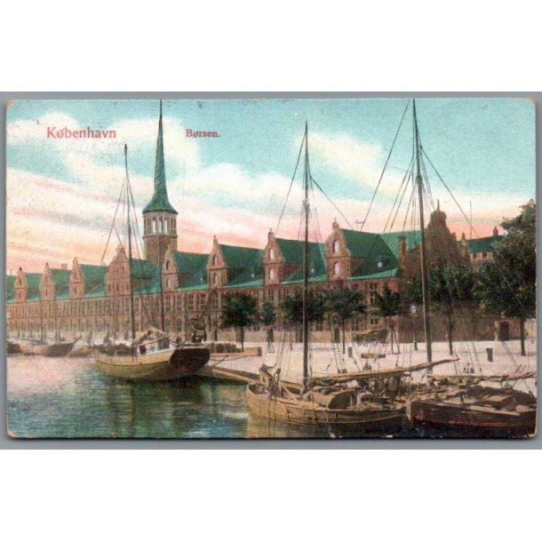 K�benhavn - B�rsen - Postkort - Brugt