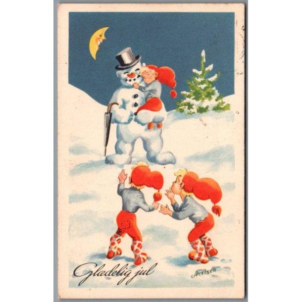 Axelsen - Gldelig Jul - Serie 80 - Brugt
