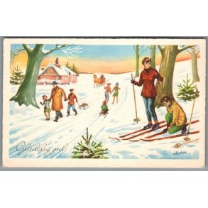 Axelsen - Gldelig Jul - Serie 69 - Ubrugt