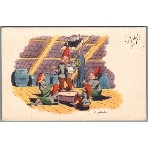 Axelsen - Gldelig Jul - Serie 846 - Brugt