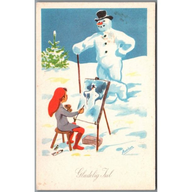 Axelsen - Gldelig Jul - Rudolf Olsen u/n - Brugt