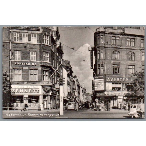 K�benhavn - Frederiksberggade - Postkort - Ubrugt - Bule !