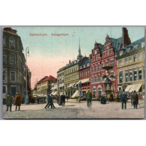 K�benhavn - Amagertorv - Postkort - Ubrugt