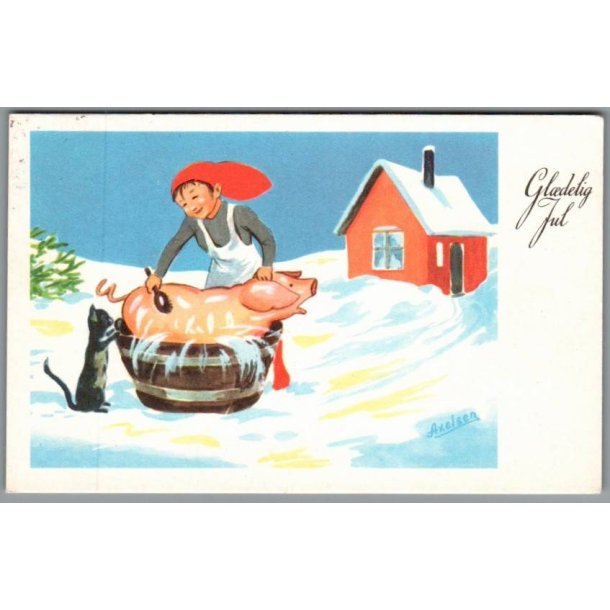 Axelsen - Gldelig Jul - Rudolf Olsen u/n - Brugt