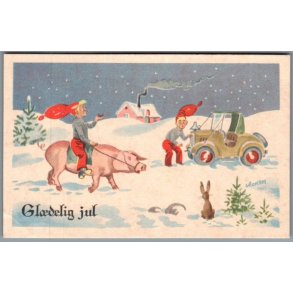 Axelsen - Gldelig Jul - Stender Serie 453 - Ubrugt