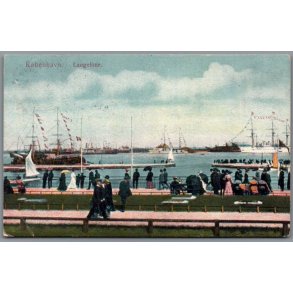 K�benhavn - Langelinie - Postkort - Brugt