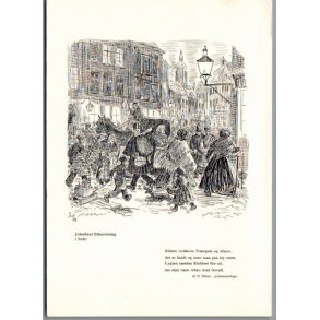 Jensenius, Herluf - Juleaften eftermiddag i Byen  - Levison 5910 - Brugt