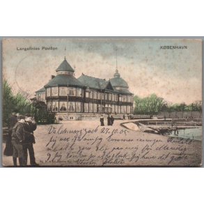 K�benhavn - Langelinies Pavillon -  Postkort - Brugt - Lidt Pletter !
