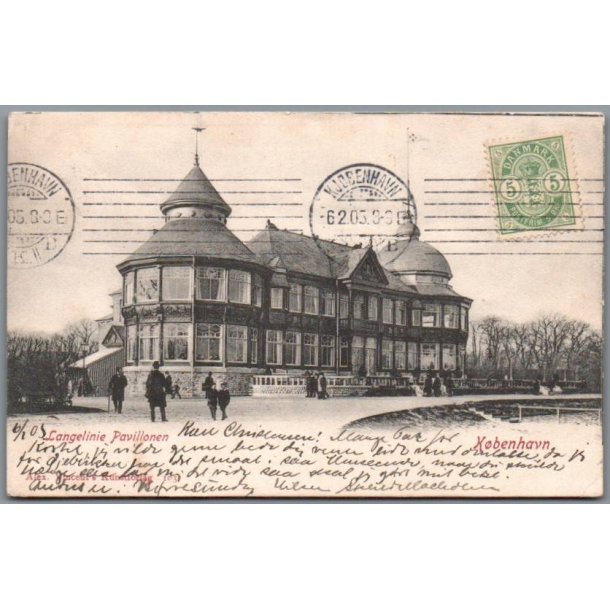 K�benhavn - Langelinies Pavillon -  Postkort - Brugt