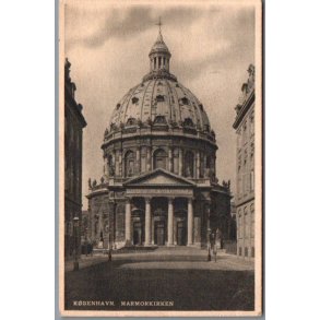 K�benhavn - Marmorkirken - Postkort - Brugt