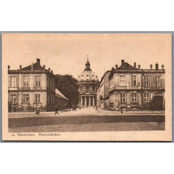 K�benhavn - Marmorkirken - Postkort - Ubrugt