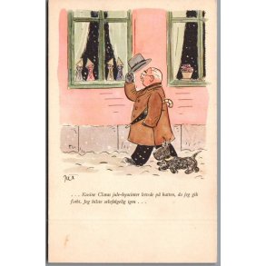 Jensenius, Herluf - Kusine Claras Jule-hyrasinter - Levison 5282 - Ubrugt