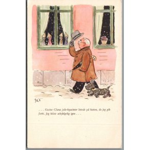 Jensenius, Herluf - Kusine Claras Jule-hyrasinter - Levison 5282 - Ubrugt