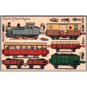 Tog til Lilleputbyen - Alex Vincent 394/2 - Ubrugt