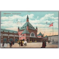 K�benhavn - Personbanegaarden - Postkort - Brugt