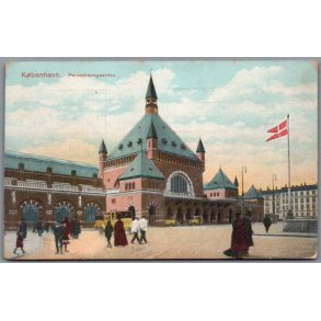 K�benhavn - Personbanegaarden - Postkort - Brugt
