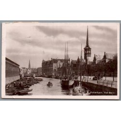 K�benhavn - Ved B�rsen - Postkort - Brugt