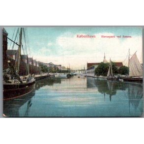 K�benhavn - Havneparti ved B�rsen - Postkort - Ubrugt