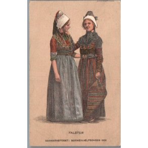 Falster - Danmarkstoget - B�rnehj�lpsdagen 1906 - u/n - Brugt