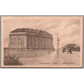 Bispebjerg Skole - K�benhavn - Postkort - Brugt