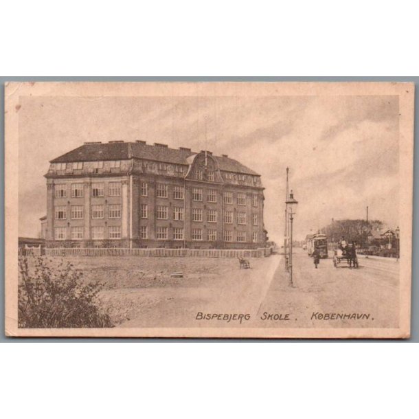 Bispebjerg Skole - K�benhavn - Postkort - Brugt