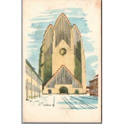 Kristiansen, Hans - Grundtvigskirken - Postkort - Brugt