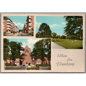 Hilsen fra Bispebjerg - Postkort - Ubrugt