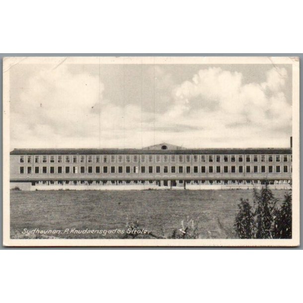 P. Knudsensgades Skole - Sydhavnen - Postkort - Brugt