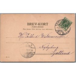 �sterbrogade og Classensgade - K�benhavn - Postkort - Brugt - Runde Hj�rner !