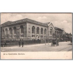 Det ny Statsbibliothek - K�benhavn - Postkort - Brugt