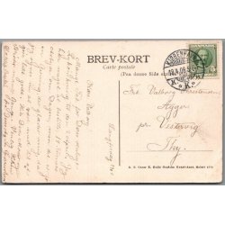 Det ny Statsbibliothek - K�benhavn - Postkort - Brugt