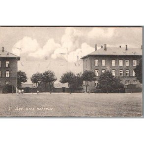 2 Art. Afds Kaserne - Postkort - Brugt
