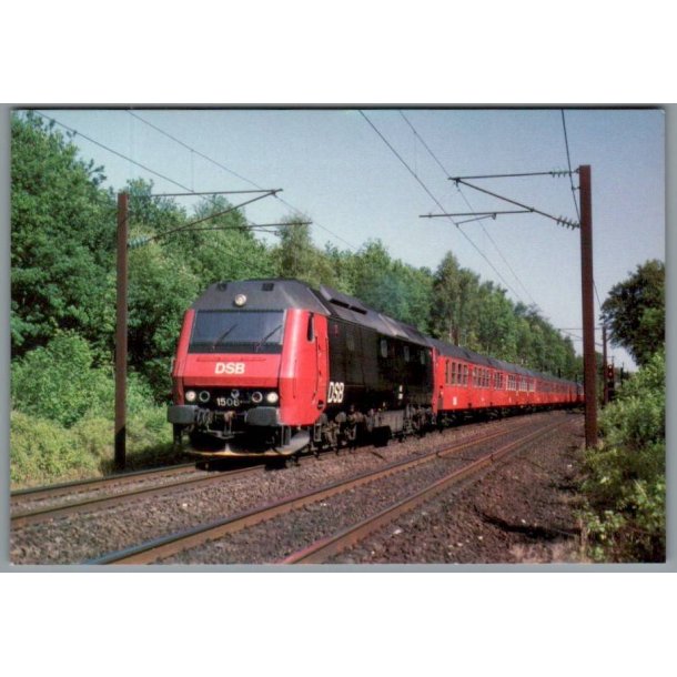 ME 1508 med regionaltog 1992 - Skodsborg - Ubrugt