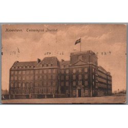 K�benhavn - Teknologisk Institut - Postkort - Brugt