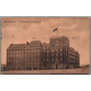 K�benhavn - Teknologisk Institut - Postkort - Brugt