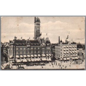 K�benhavn - Hotel Bristol - Postkort - Brugt 