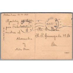 K�benhavn - Frihedsst�tten og Hotel Terminus - Postkort - Brugt - Svage hj�rner !
