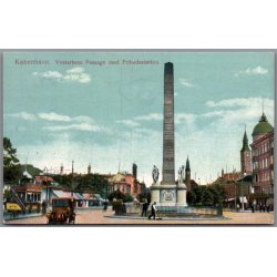 K�benhavn - Vesterbros Passage med Frihedsstt�tten - Postkort - Brugt