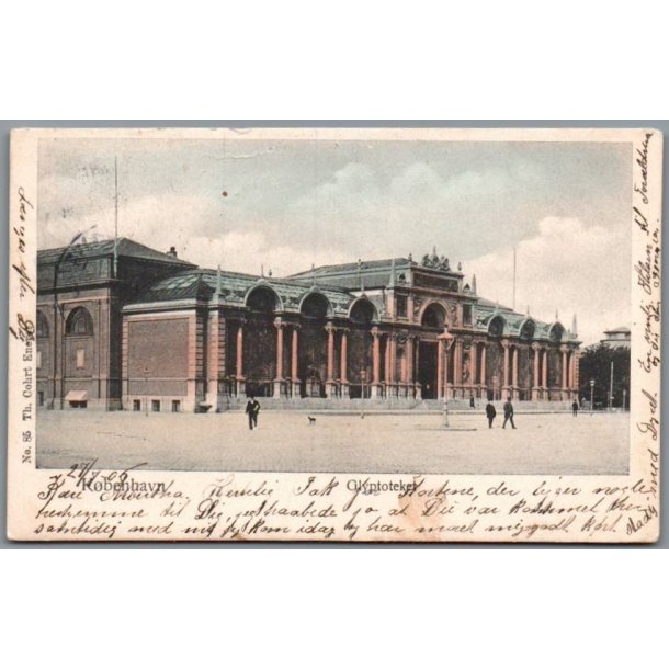 K�benhavn - Glyptoteket - Postkort - Brugt